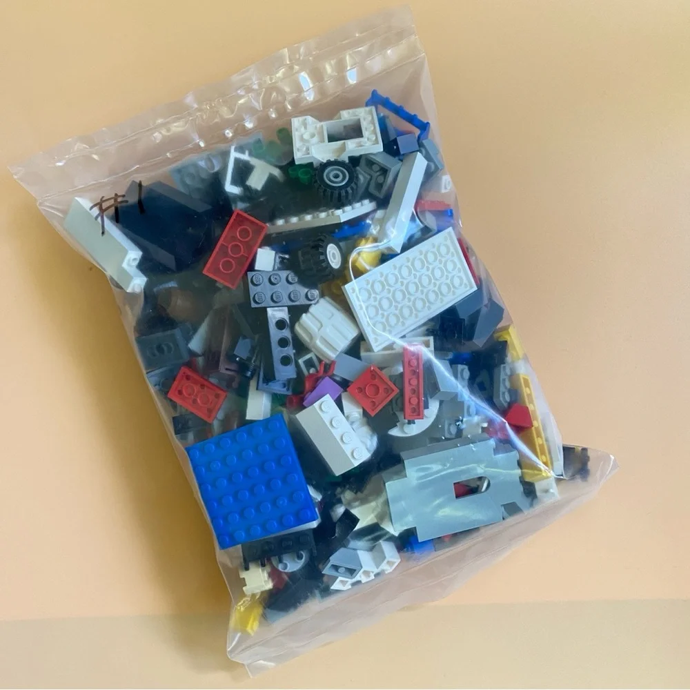LEGOS Bulk Pieces Mixed Random Lot Over 1 lb. From Many Sets Mix Lot #1